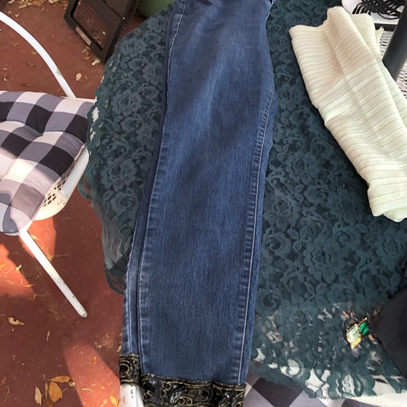 Nine West Mid Rise Skinny Jeans w / Custom Tailored Hem! - Picture 7 of 16